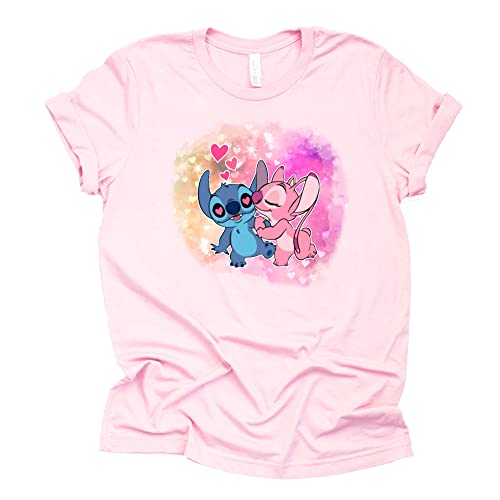 Stitch and Angel Kiss Disney Shirt | Cute Vacation Apparel