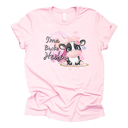 Ophelia Nichols 'I'm a Broke Heifer' T-Shirt
