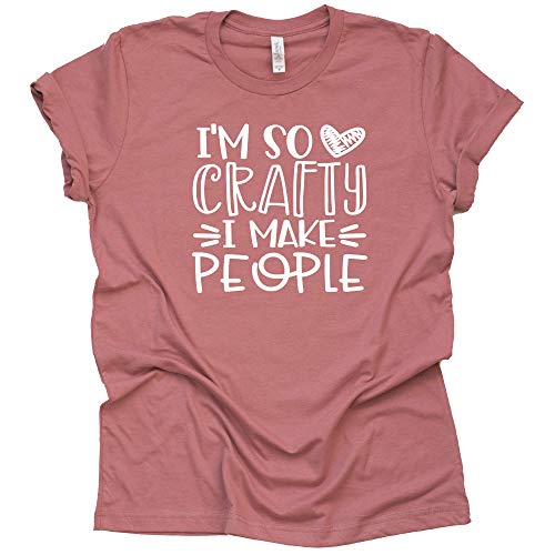 I'm So Crafty Shirt | Fun Pregnancy Announcement Tee