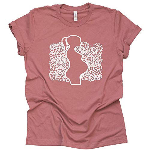 Mom Mandala Shirt - Stylish Pregnancy Announcement Tee