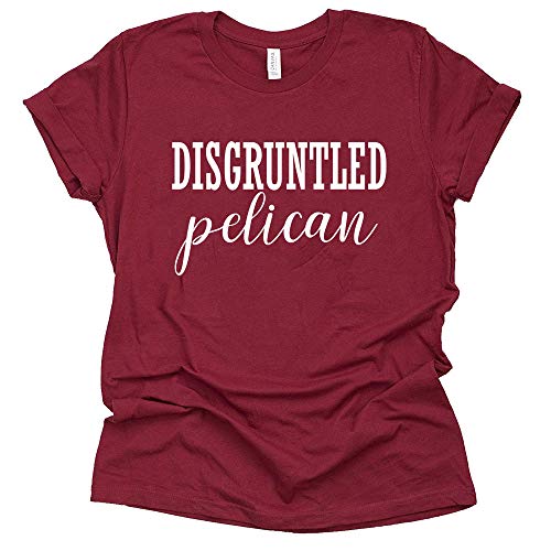 Disgruntled Pelican Graphic Tee - Casual Fun Shirt