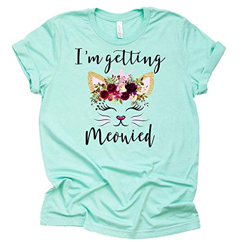 I'm Getting Meowied Shirt – Funny Cat Bridal Top