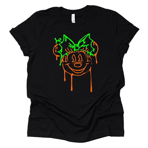 Mickey Minnie Halloween Dripping Shirt for Family Fun