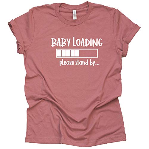 Baby Loading Shirt - Fun Pregnancy Announcement Tee