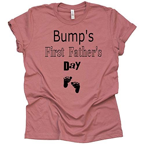 Bump's First Father's Day Shirt | Fun Pregnancy Shirt