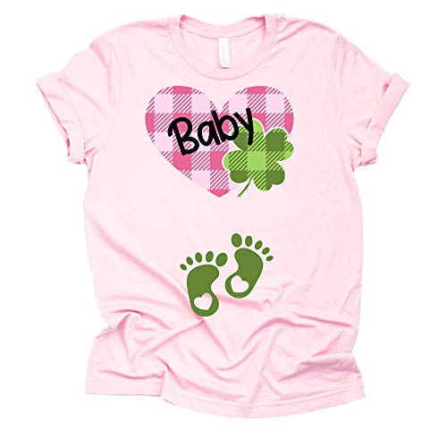 Baby Clover Heart Shirt - St Patrick's Day Tee