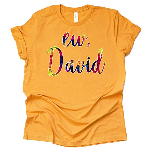 Ew David Tie Dye T-Shirt - Fun Casual Graphic Tee