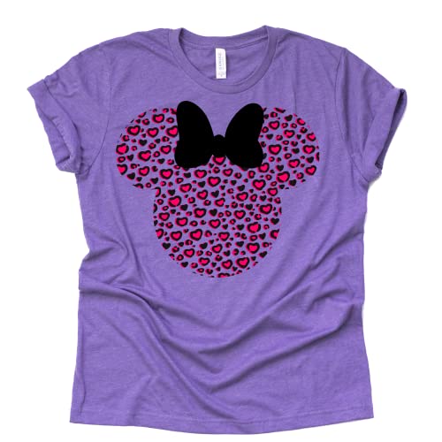 Leopard Minnie Shirt - Stylish Animal Graphic Tee