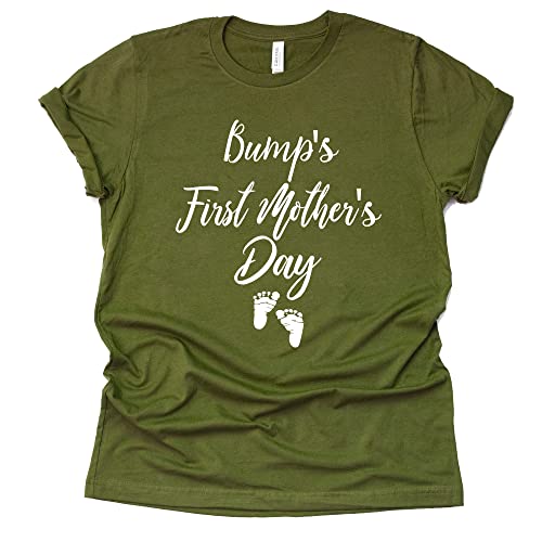 Bump's First Mother's Day Shirt – Perfect Gift for Moms