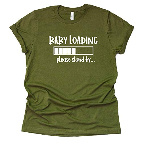 Baby Loading Shirt - Fun Pregnancy Announcement Tee