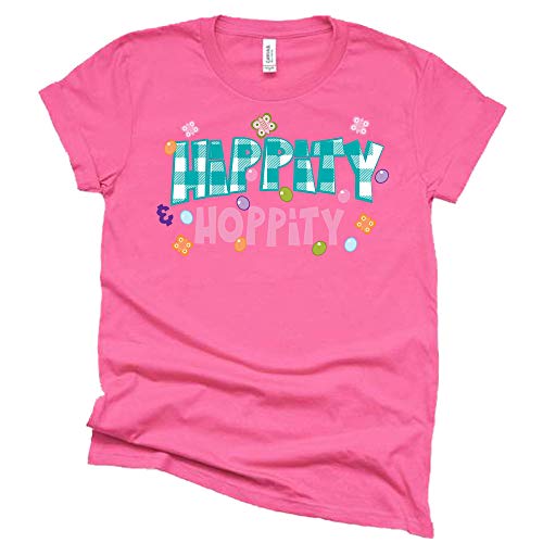 Hippity Hoppity Easter Graphic Tee for Women