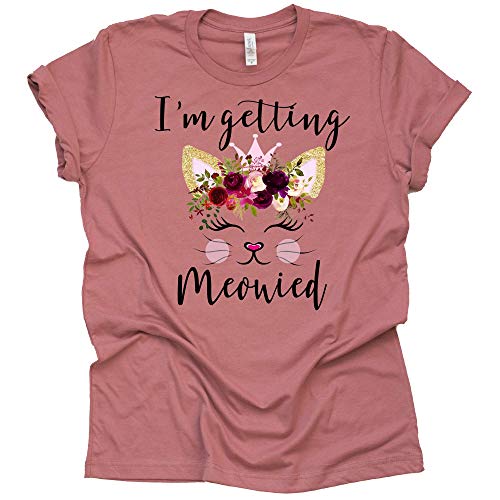 I'm Getting Meowied Shirt – Funny Cat Bridal Top