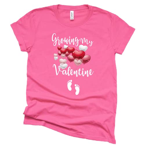 Growing My Valentine Pregnancy Announcement Shirt