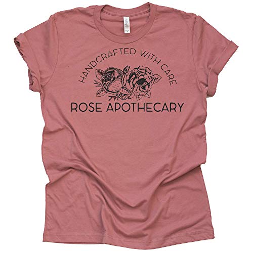 Rose Apothecary Shirt - Handcrafted Graphic Tee