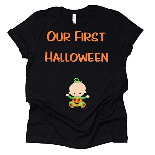 Our First Halloween Shirt for Baby Announcement