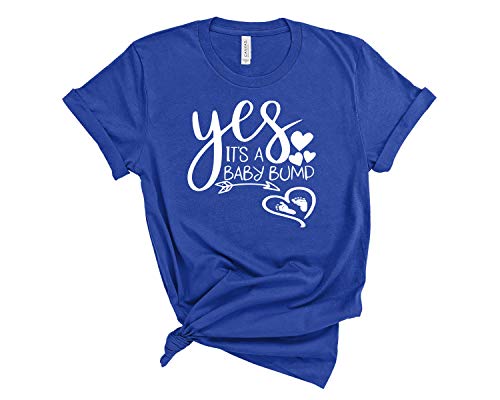 Yes It's a Baby Bump Pregnancy Announcement Shirt