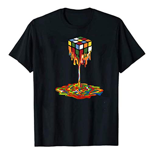 Melted Rubik Cube T-Shirt | Melting Puzzle Shirt