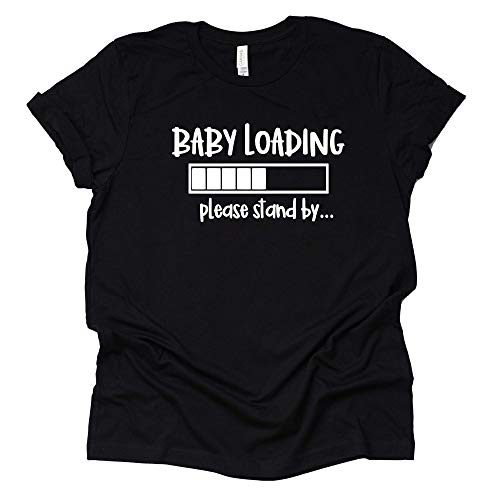 Baby Loading Shirt - Fun Pregnancy Announcement Tee