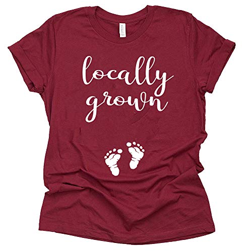 Locally Grown Baby Pregnancy Announcement Shirt
