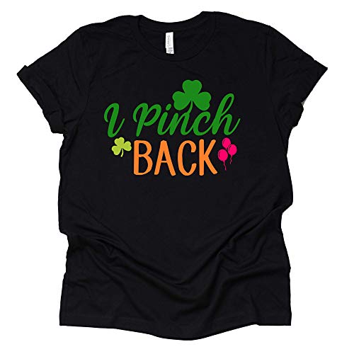I Pinch Back Clover Hearts St Patrick's Day T-Shirt