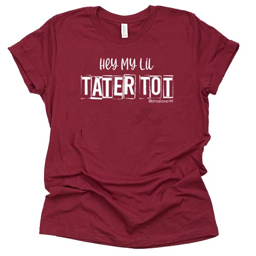 Hey My Lil Tater Tot Shirt - Funny Casual Tee