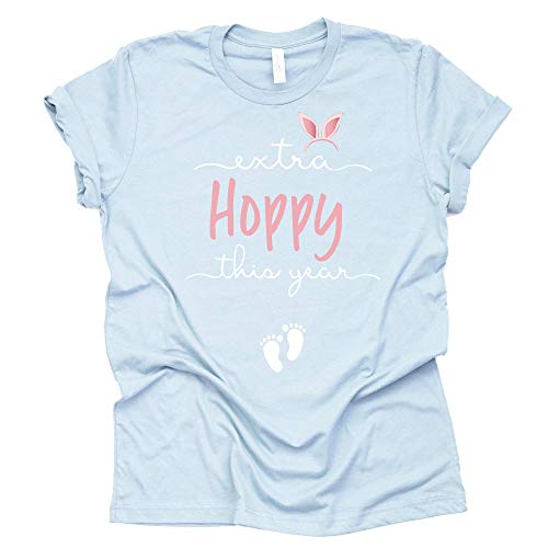 Extra Hoppy This Year Shirt - Easter Pregnancy Tee