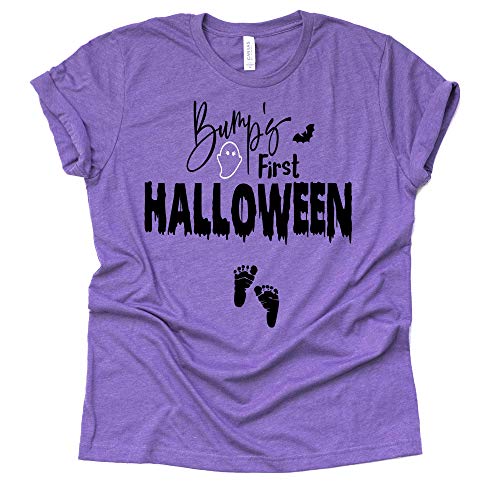 Bump's First Halloween Shirt - Cute Pregnancy Announcement Tee