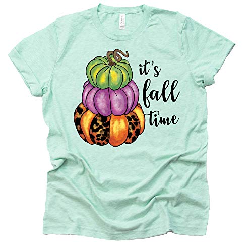 Fall Stacked Pumpkins T-Shirt for Thanksgiving 🎃