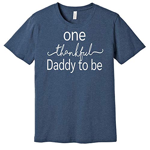 Thankful Daddy to Be Shirt – Pregnancy Announcement Tee
