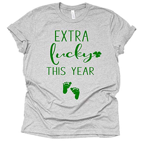 Extra Lucky This Year Pregnancy Announcement Shirt