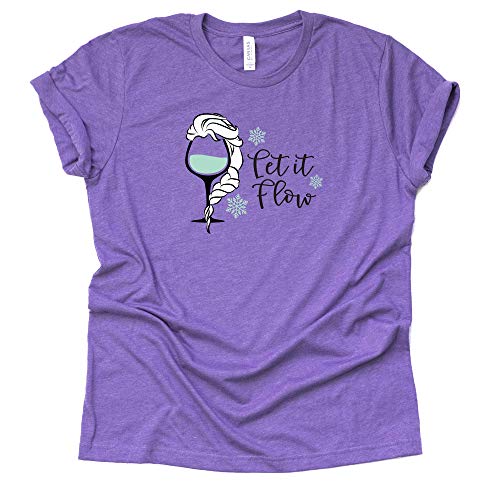 Frozen Let It Flow T-Shirt - Disney Casual Tee