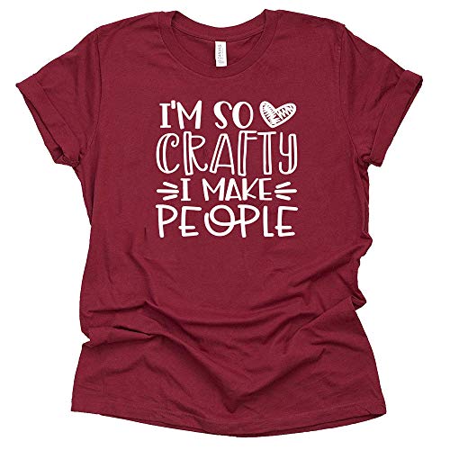 I'm So Crafty Shirt | Fun Pregnancy Announcement Tee