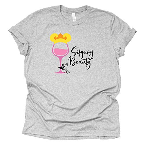 Sipping Beauty Shirt – Short Sleeve Theme Park Tee