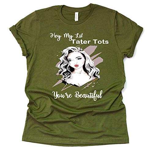 Hey My Lil Tater Tots Beautiful Graphic Tee