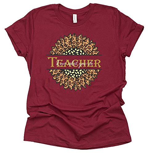 Teacher Sunflower Shirt - Love What You Do Tee