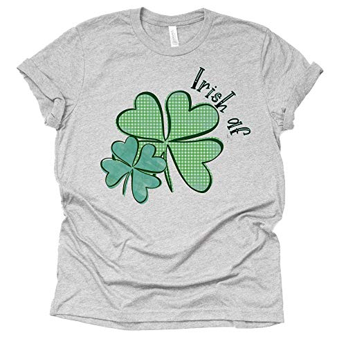 Irish AF St Patrick's Day Shamrock T-Shirt for Celebrations
