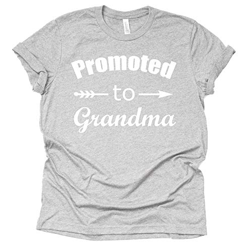 Promoted to Grandma T-Shirt – Fun Baby Announcement Tee
