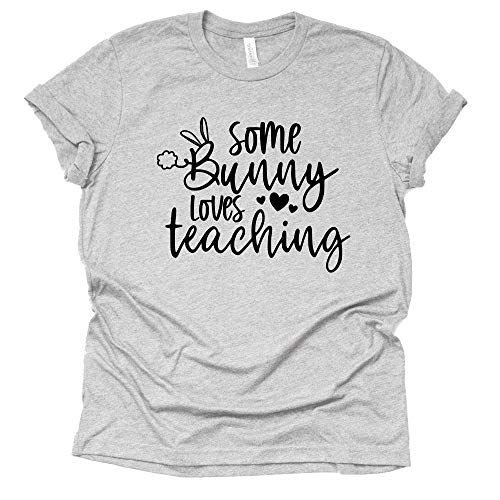 Somebunny Loves Teaching Shirt – Cute Easter Tee