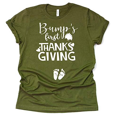 Bump's First Thanksgiving Shirt for Moms to Be