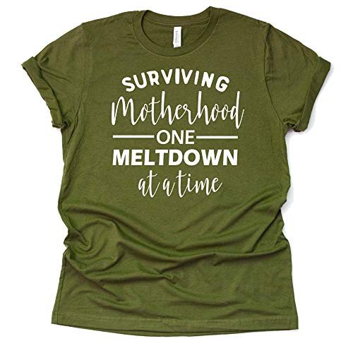 Mom Life T-Shirt - Surviving Motherhood with Style