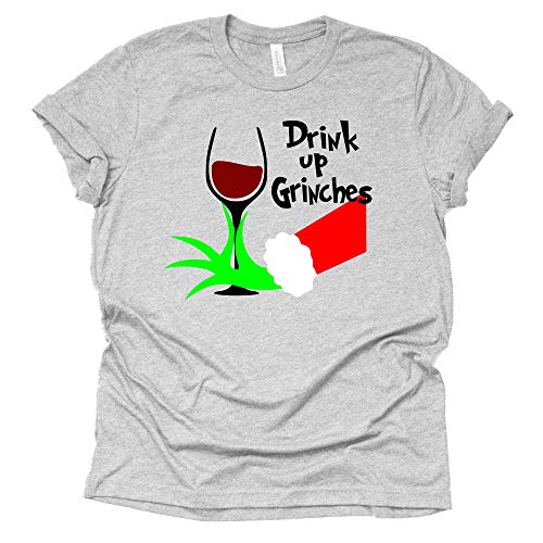 Drink Up Grinches Christmas Graphic T-Shirt