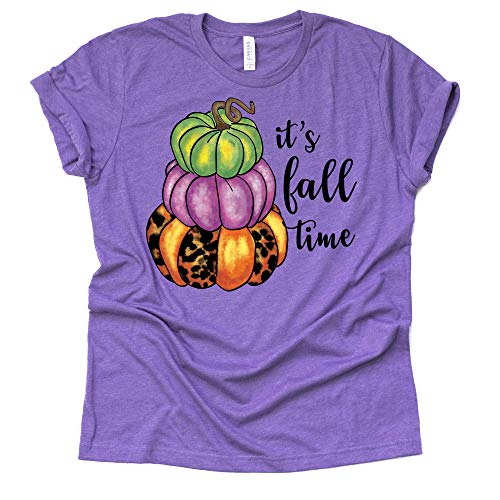 Fall Stacked Pumpkins T-Shirt for Thanksgiving 🎃