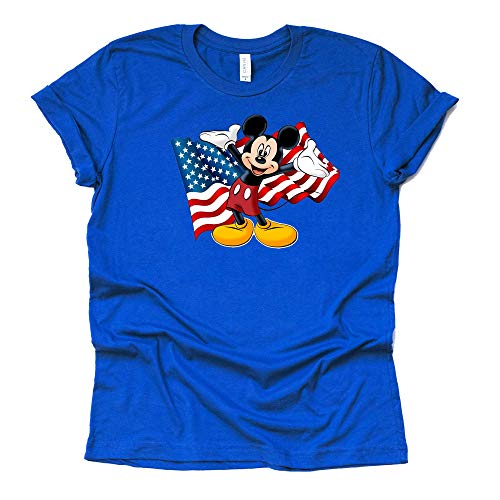 Mickey Mouse American Flag Shirt - 4th of July Tee