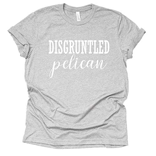 Disgruntled Pelican Graphic Tee - Casual Fun Shirt
