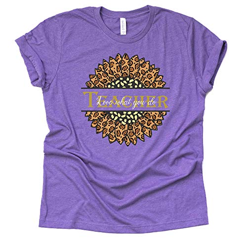 Teacher Sunflower Shirt - Love What You Do Tee