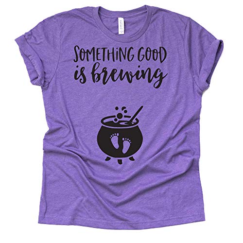 Something Good is Brewing Halloween Pregnancy Shirt