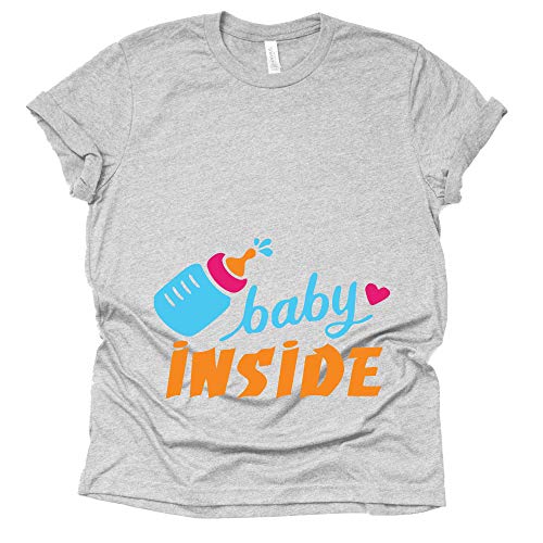 Baby Announcement Shirt - Cute Baby Inside Graphic Tee