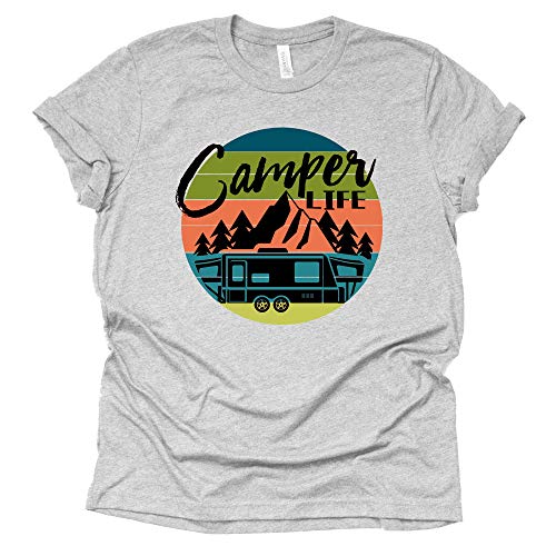 Camper Life Shirt - Fun Camping RV Graphic Tee for Women
