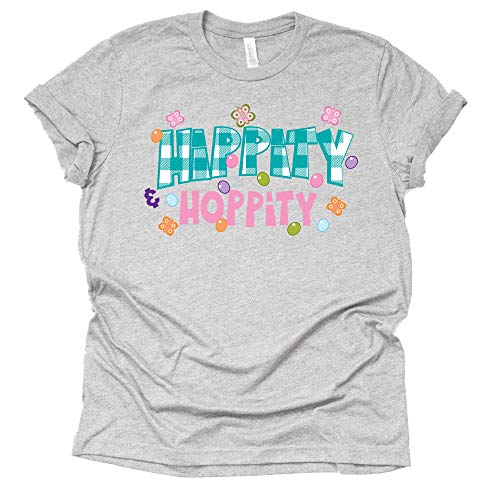 Hippity Hoppity Easter Graphic Tee for Women
