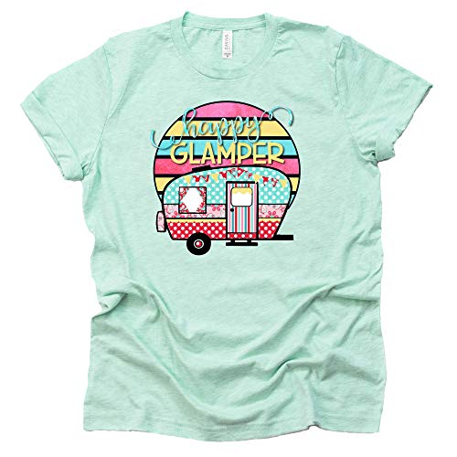 Happy Glamper Shirt - Fun Camping Graphic Tee